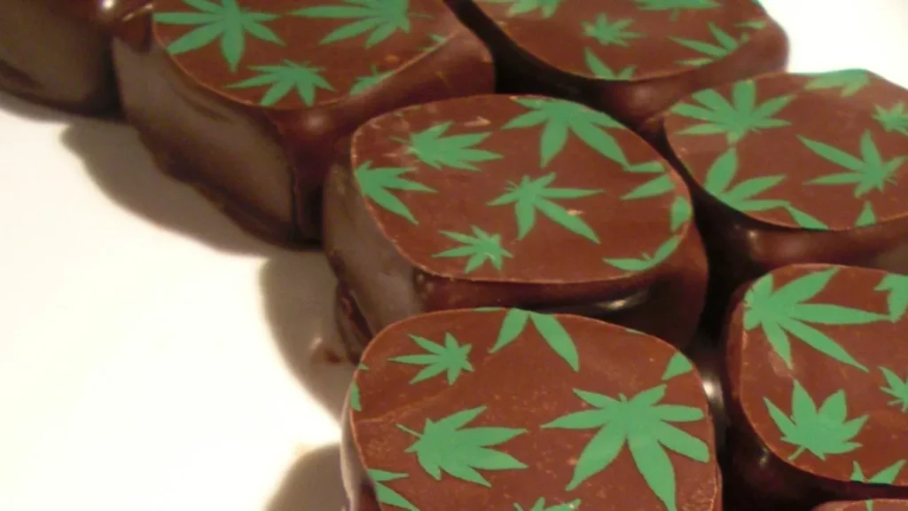 Cannabis infused chocolate truffles