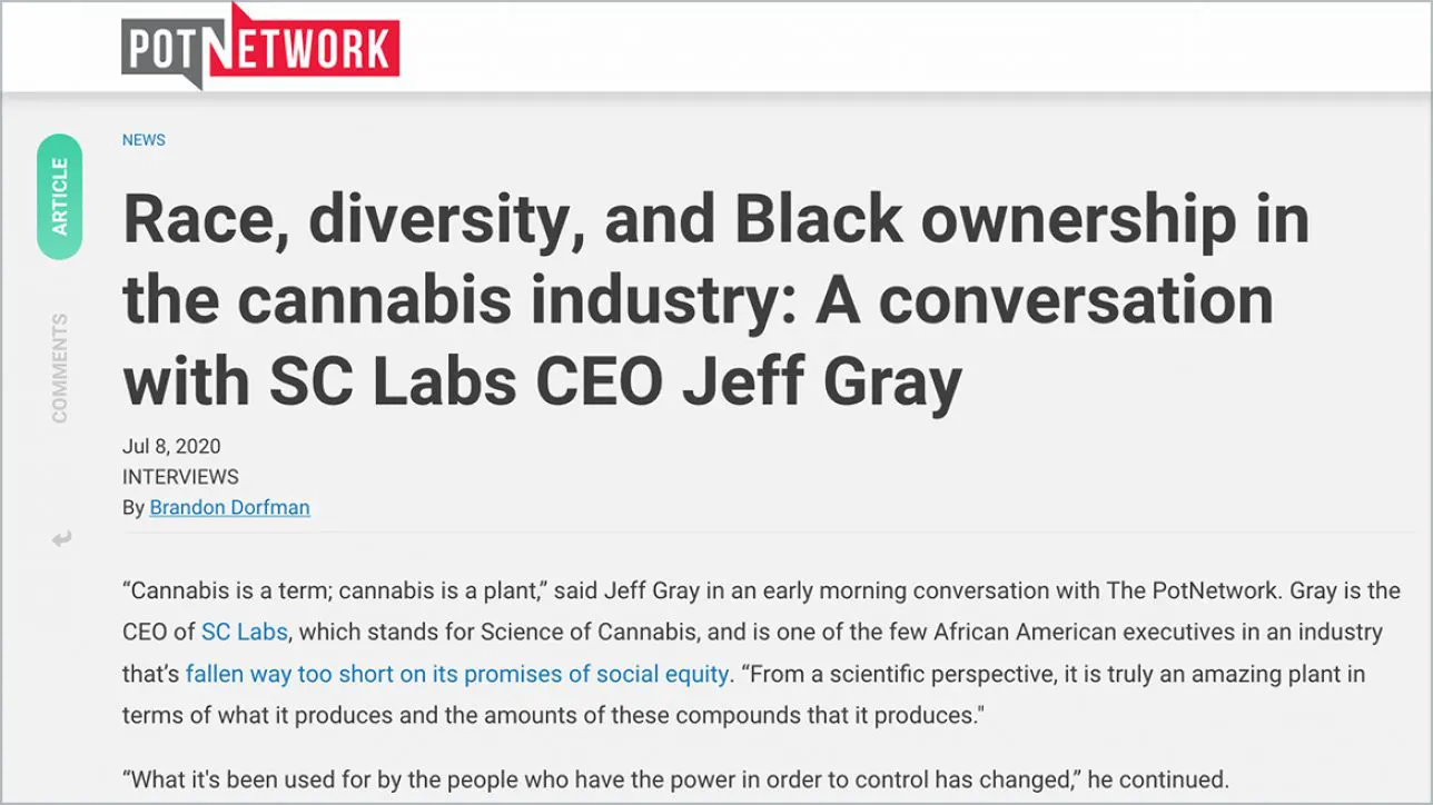 Race, diversity, and Black ownership in the cannabis industry