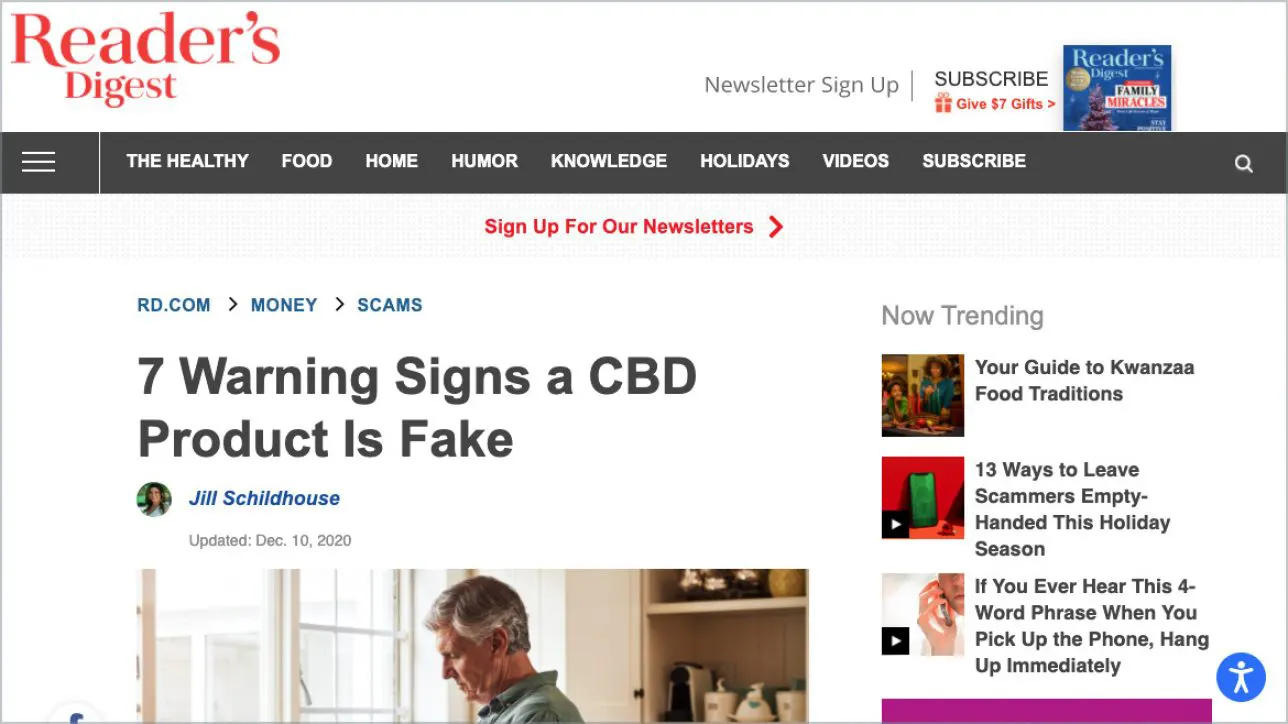 7 Warning Signs a CBD Product is Fake